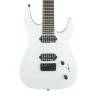 Jackson JS Dinky Arch Top JS32-7 DKA HT Amaranth Klavye Snow White 7 Telli Elektro Gitar