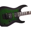 Jackson JS Series Dinky Arch Top JS32Q DKA Amaranth Klavye Transparent Green Burst Elektro Gitar
