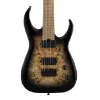 Jackson Pro Misha Mansoor Juggernaut HT7P Caramelized Akçaağaç Klavye Black Burst Burl 7 Telli Elektro Gitar