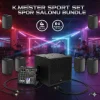 K.Meister SPORT-PA-SET Hazır Ses Sistemi Bundle, 6 Uydu + 1 Sub + Mixer , Bluetooth, USB