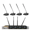 K.Meister UW-3450 4 pcs Desktop Wireless Microphone Bundle Set