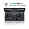 König Diamond KG-16FX 16 Kanal Efektli Ses Mikseri USB, Bluetooth, Kayıt