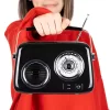 KOZMOS FB-R302-BK Siyah Retro Radyo ve Bluetooth Hoparlör