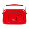 KOZMOS FB-R302-RD Kırmızı Retro Radyo ve Bluetooth Hoparlör