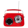 KOZMOS FB-R302-RD Kırmızı Retro Radyo ve Bluetooth Hoparlör