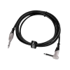Kozmos KCL-156-3M Siyah/Gri 3mt Açılı Enstrüman Kablosu