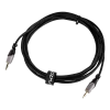 Kozmos KCL-160-3M 3,5mm Siyah/Gri Stereo 3mt AUX Kablosu