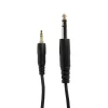 Kozmos KCL-231-3M / 3.5 mm TRS (E) &lt;-&gt; 1/4 TRS (E) Stereo 3 Mt
