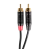 Kozmos KCL-329-3M 2 x 6,35mm Mono - 2 x RCA 3mt Kablo