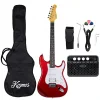 KOZMOS KGP-202HSS-RD Elektro Gitar Paketi (Red)