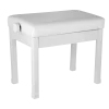 KOZMOS KPB-120WH / Ayarlı Piyano Taburesi (Beyaz)