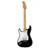 Kozmos KST-57LHSS-GMN-BK 57 HSS Akçaağaç Klavye Siyah Solak Elektro Gitar