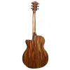 LAG GLA T-BLUE-ACE Tramontane Auditorium Cutaway Blue Burst Elektro Akustik Gitar