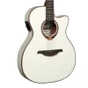 LAG T118ASCE-IVO Tramontane Auditorium Slim Cut Ivory Elektro Akustik Gitar