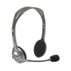 Logitech Mikrofonlu Kulaklık, Hafif 3.5mm Kablolu ( call center, ses kartı, pc, mobil cihazlar)