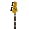 Markbass MB GV 4 Gloxy Serisi Aktif Manyetik Metallic Yellow Bas Gitar