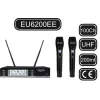 Matching EU6200EE Çift EL Kablosuz Mikrofon Seti, 2x100 Kanal, 200-metre mesafe
