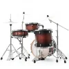 PEARL DMP984/C260 Decade Maple Satin Brown Burst 4 Parça (18B/12T/14F/14S) Aksamlı Akustik Davul Seti