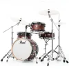 PEARL DMP984/C260 Decade Maple Satin Brown Burst 4 Parça (18B/12T/14F/14S) Aksamlı Akustik Davul Seti