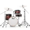 PEARL DMP984/C260 Decade Maple Satin Brown Burst 4 Parça (18B/12T/14F/14S) Aksamlı Akustik Davul Seti