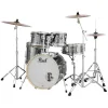 PEARL EXX705NBR/C21 Export EXX Smokey Chrome 5 Parça (20B/10T/12T/14F/14S) Aksamlı ve Zilli Akustik Davul Seti