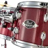 PEARL EXX705NBR/C704 - Export Black Cherry Glitter 5 Parça (20B/10T/12T/14F/14S) Aksamlı& Zilli Akustik Davul Seti