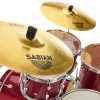PEARL EXX705NBR/C704 - Export Black Cherry Glitter 5 Parça (20B/10T/12T/14F/14S) Aksamlı& Zilli Akustik Davul Seti