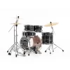 PEARL EXX705NBR/C778 Export EXX Graphite Silver Twist 5 Parça (20B/10T/12T/14F/14S) HWP-834 Aksam Setli ve Sabian SBR Zil Setli Akustik Davul Seti