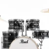 PEARL EXX705NBR/C778 Export EXX Graphite Silver Twist 5 Parça (20B/10T/12T/14F/14S) HWP-834 Aksam Setli ve Sabian SBR Zil Setli Akustik Davul Seti