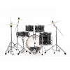 PEARL EXX705NBR/C778 Export EXX Graphite Silver Twist 5 Parça (20B/10T/12T/14F/14S) HWP-834 Aksam Setli ve Sabian SBR Zil Setli Akustik Davul Seti