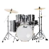 PEARL EXX725BR/C21 Export EXX Smokey Chrome 5 Parça (22B/12T/13T/16F/14S) Aksamlı ve Zilli Akustik Davul Seti