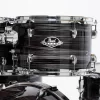 PEARL EXX725SBR/C778 Export EXX Graphite Silver Twist 5 Parça (22B/10T/12T/16F/14S) HWP-834 Aksam Setli ve Sabian SBR Zil Setli Akustik Davul Seti