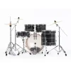 PEARL EXX725SBR/C778 Export EXX Graphite Silver Twist 5 Parça (22B/10T/12T/16F/14S) HWP-834 Aksam Setli ve Sabian SBR Zil Setli Akustik Davul Seti