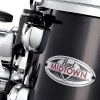 PEARL MDT764P/C701 Midtown Serisi Black Gold Sparkle 4 Parça (16B/10T/13F/13S) Akustik Davul Seti