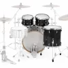 PEARL MMG924XSP/C421 Masters Maple Gum Black Diamond 4 Parça (22B/10/12/16F) Akustik Davul Seti