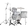 PEARL MT564/C-D33 Midtown Pure White 4 Parça (16B/10T/13F/13S) Aksamlı Akustik Davul Seti