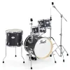 PEARL MT564/C-D752 Midtown Serisi Matte Black 4 Parça (16B/10T/13F/13S) Akustik Davul Seti