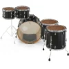PEARL PMX925XSP/C339 Professional Matte Caviar Black 5 Parça (22B/10T/12T/14F/16F) Akustik Davul Seti