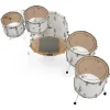 PEARL PMX925XSP/C448 Professional White Marine Pearl 5 Parça (22B/10T/12T/14F/16F) Akustik Davul Seti