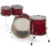 PEARL STS904XP/C847 - Session Studio Select Scarlet Ash 4 Parça (20B/10T/12T/14F) Akustik Davul Seti