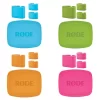 RODE COLORS 1 NT-USB Mini İçin 4 adet Renkli Tanımlama Etiket Seti