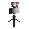 RODE Vlogger Kit Universal 3.5 mm giriş bağlantılı mobil telefonlar için Vlogger kit