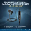 Sennheiser Kablolu Yaka Mikrofonu, XLR bağlantılı ME 4 + MZA 900P