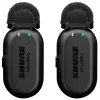 Shure MoveMic Two İki kanal Kablosuz Yaka Mikrofonu (Şarj çantası dahil)