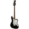 Squier Paranormal Rascal Bass HH Laurel Klavye WPG Metallic Black Bas Gitar
