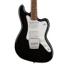 Squier Paranormal Rascal Bass HH Laurel Klavye WPG Metallic Black Bas Gitar