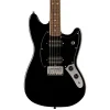 Squier Sonic Mustang HH Laurel Klavye BPG Black Elektro Gitar