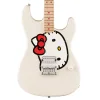 SQUIER x Hello Kitty White Stratocaster w/Bag Elektro Gitar