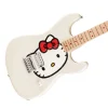SQUIER x Hello Kitty White Stratocaster w/Bag Elektro Gitar