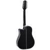 Takamine GD38CEBLK Dreadnought Cutaway TP-4TD Siyah Elektro Akustik Gitar